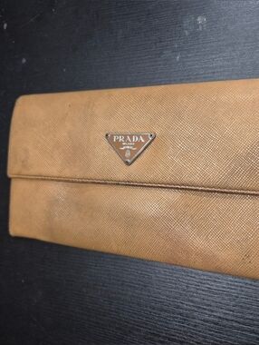 Prada Saffiano Leather Continental Wallet Project Wallet